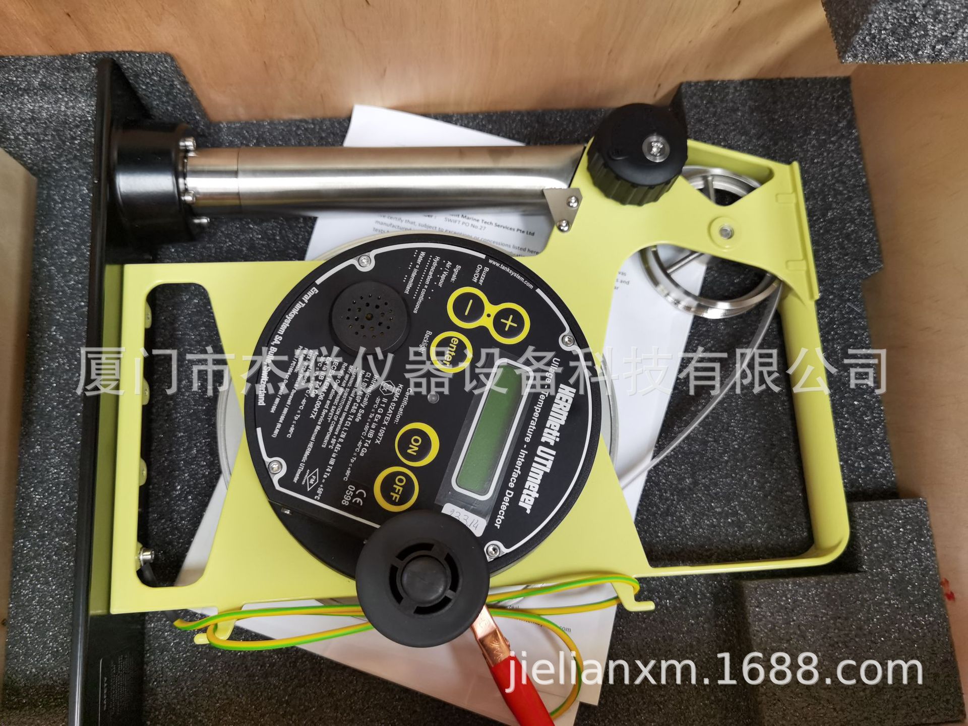 霍尼韦尔Enraf Tanksystem HERMeticUTIOtex便携式油水界面仪