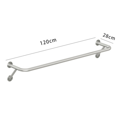 벽에서 길이 120cm 28cm V