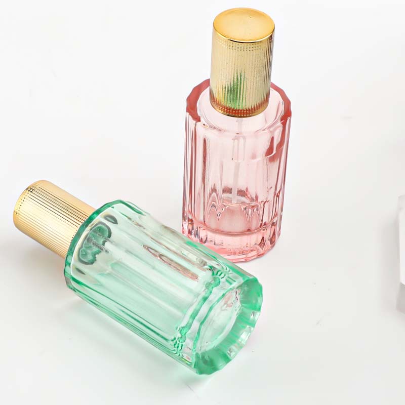 跨境现货中东螺口高档香水分装瓶30ML玻璃喷雾瓶小容量按压式空瓶