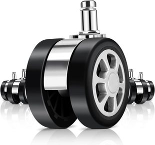 Office chair rolling wheel chair casters changeable swivel chair wheels universal wheel casters (5pc set)