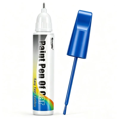 car touch-up paint pen, pearl white: Avtomobil boya qələmləri - 12ml-car-touch-up-paint-pen-universal-blue