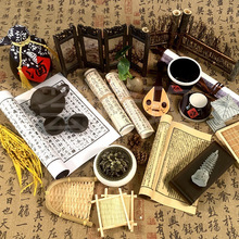 古风摄影道具创意摆件汉服拍摄道具书儿童婴儿拍照小物件氛围感