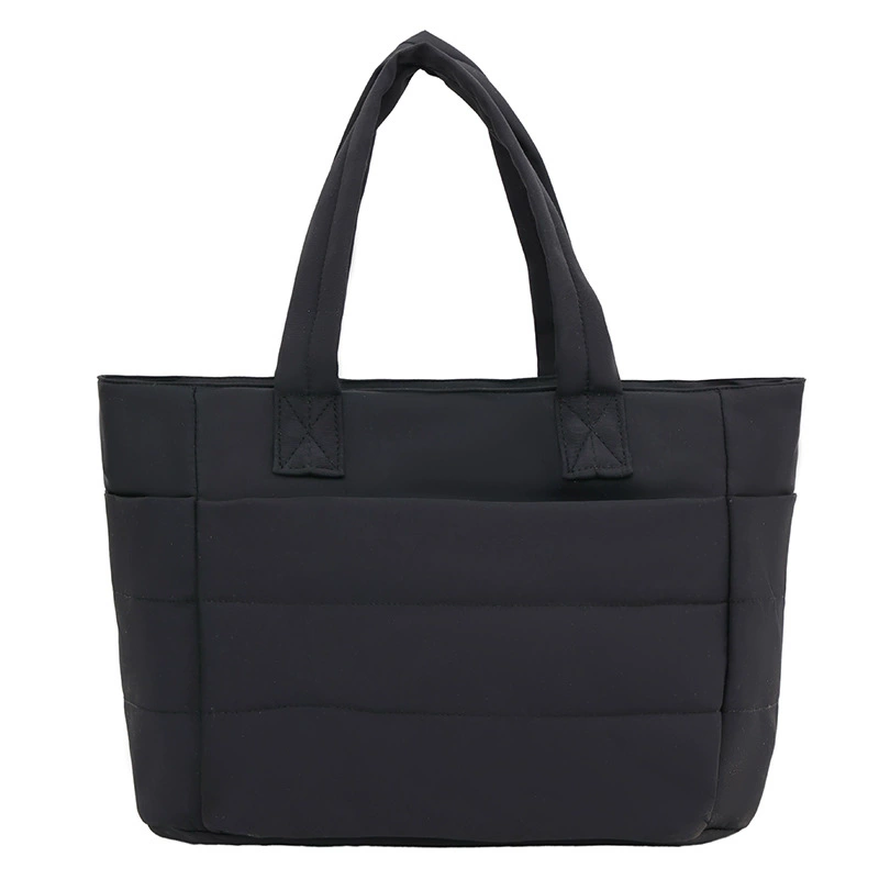 Breathable universal cute shoulder bag with down, polyester, wholesale