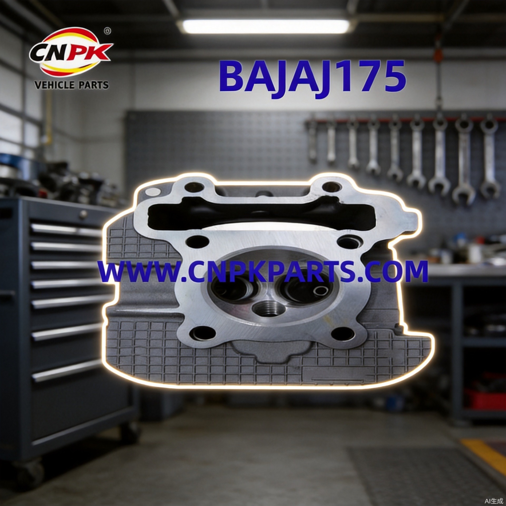 Exporting BAJAJ175 engine cylinder heads, cross-border motorcycle parts, and three-wheeled vehicle parts for the Middle East, Africa, Southeast Asia, and South America