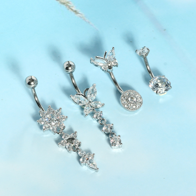 Pointed titanium steel lip stud product view