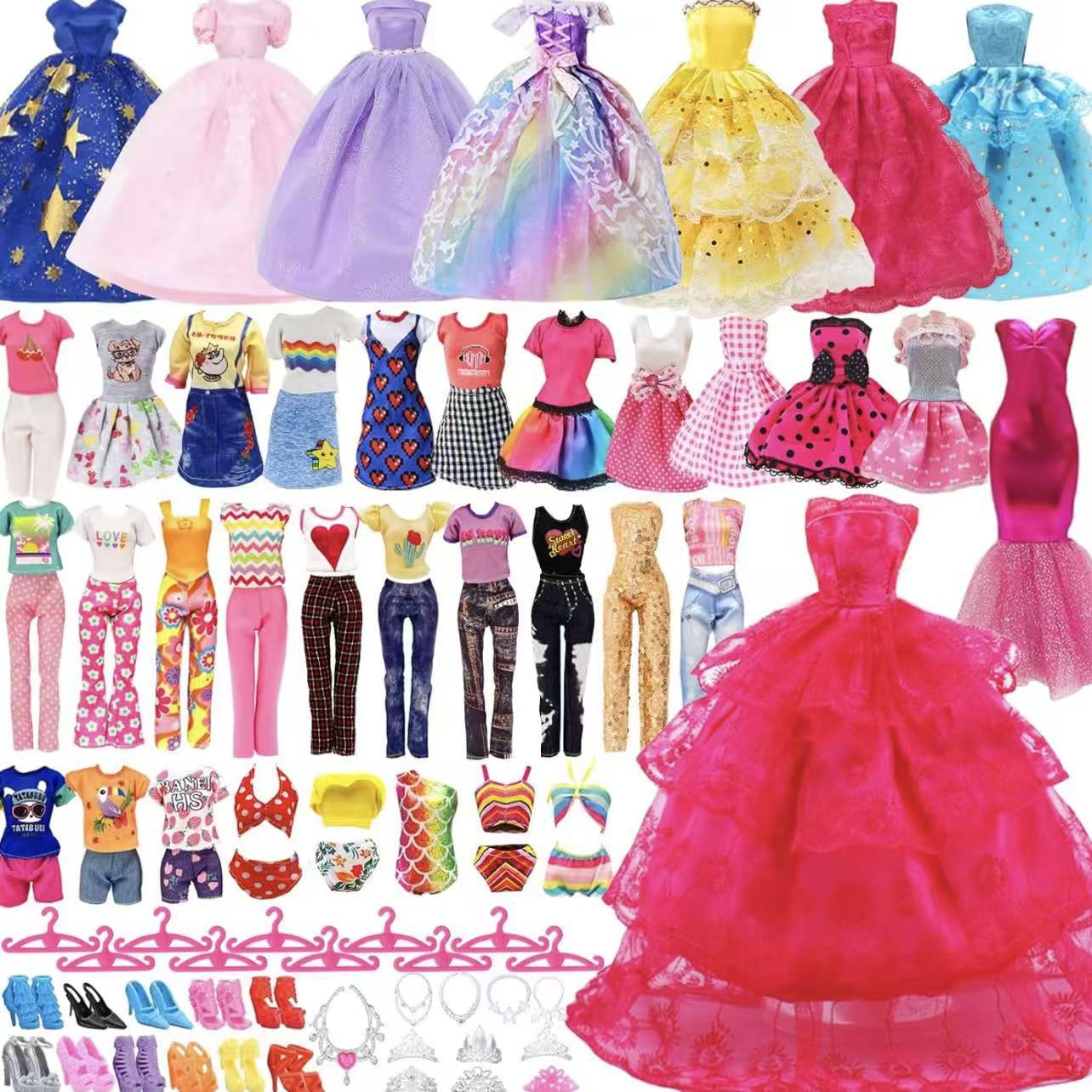 30cm x 11.5inch dress-up doll clothes for girls, toy accessories, foreign trade, cross-border wholesale, short skirts, pants, and shoes