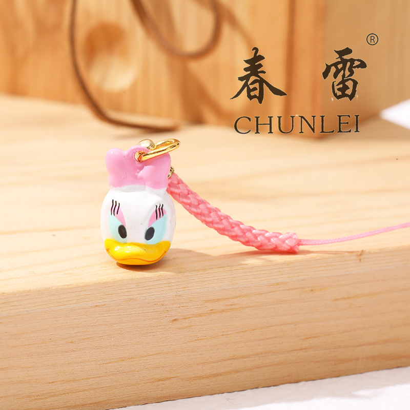 Campana de dibujos animados japonés adornos de campana de dibujos animados adornos de campana