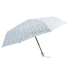 Automatic umbrella, sun protection cream solar-powered, fully automatic, flowered, UF-protection