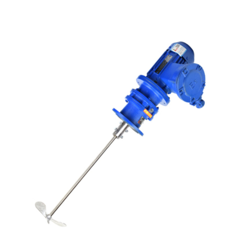 0.75KW1.1KW立式液体搅拌机加药箱搅拌器水处理搅拌机水桶搅拌机