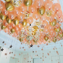 開業氣球裝飾商場店鋪周年活動520情人節屋頂天花板吊飾場景布置