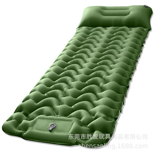 Portable Inflatable Mattress Lightweight for Outdoor Camping Waterproof Travel Car Napping Storage Outdoor Tent Inflatable Pad