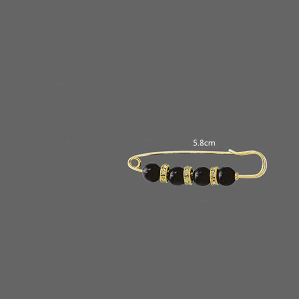 1 5.8cm black 4 pearl