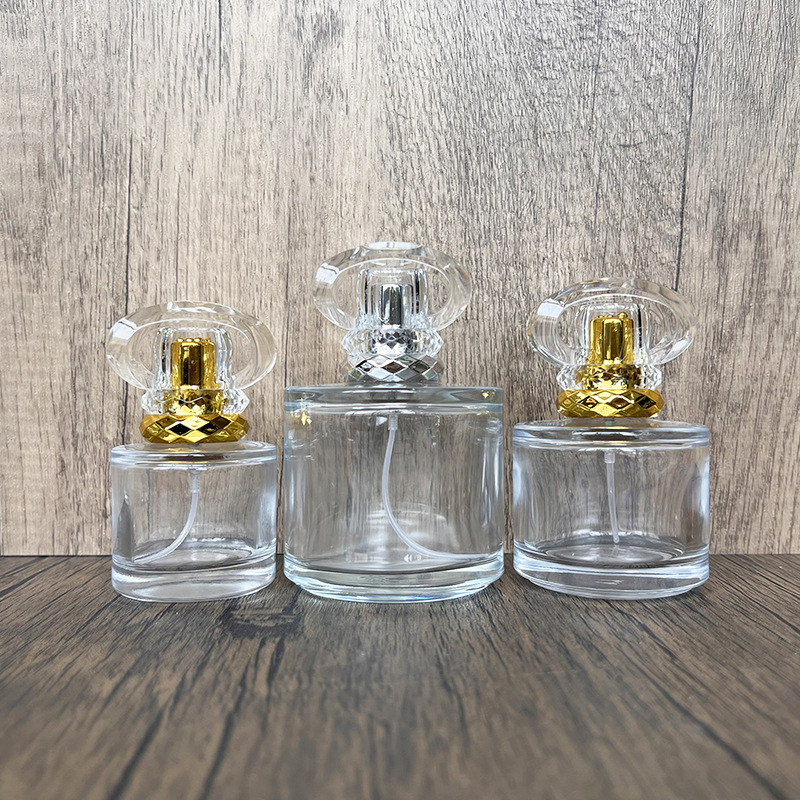 现货 便捷分装30ml50ml100ml 可印刷 logo便捷喷雾小样分装玻璃瓶