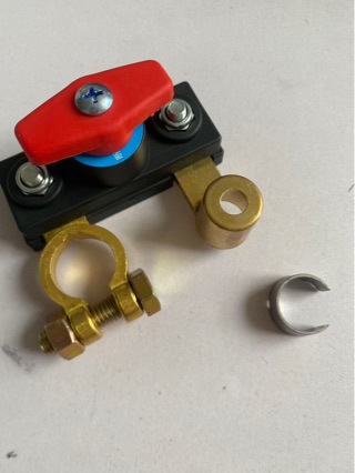 Foreign Trade Car Battery Power-Off Switch, Circuit Breaker for Trucks with Small Main Switch, Thickened Battery Terminal, Car Negative Terminal