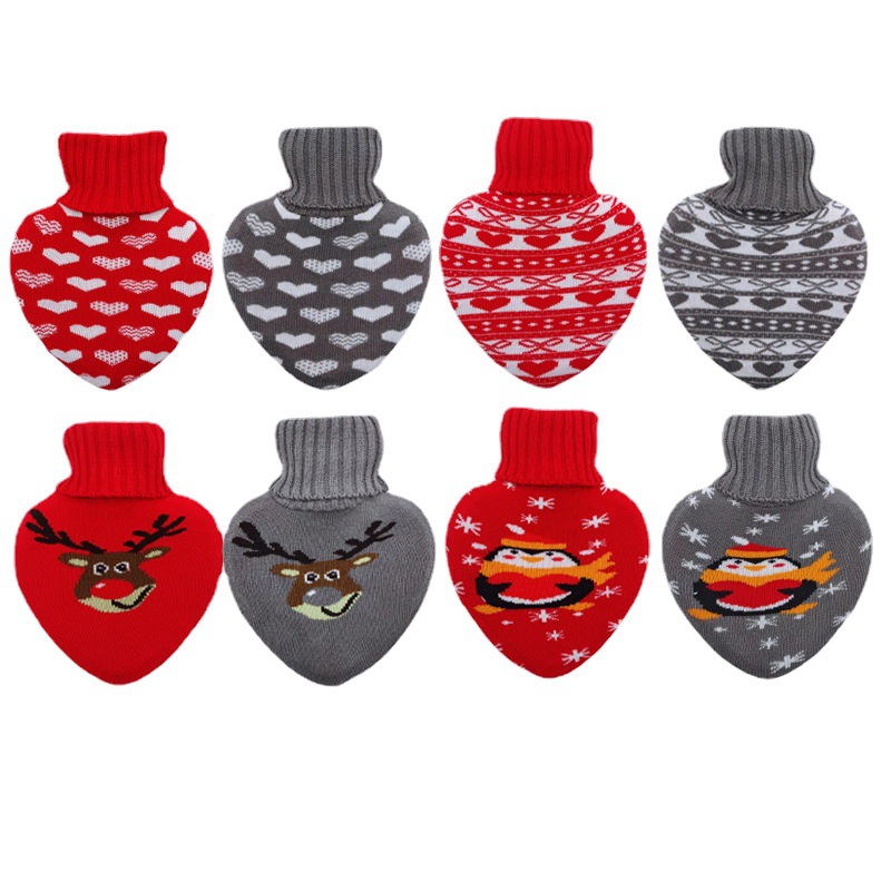 En stock lindo en forma de corazón mano más caliente bolsa de agua portátil creativo llenado de inyección de agua bolsa de agua caliente moda portátil bolso caliente al por mayor