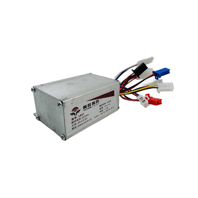 24V250W kit de desaceleración con cepillo motor con correa de diente con pie pantalla de cristal líquido manillar con cepillo kit de controlador
