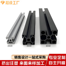 欧标20/30/40系列工业铝型材源头厂家批发流水线铝材成人乐高diy