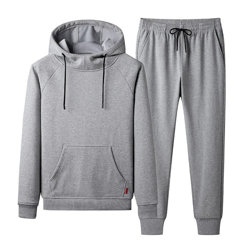 速売通の幅の鏡と帽子の衛衣の3つのセットの男性の秋冬の金とベルベットの厚い運動のレジャーのスーツはLOGOを印刷します。|undefined