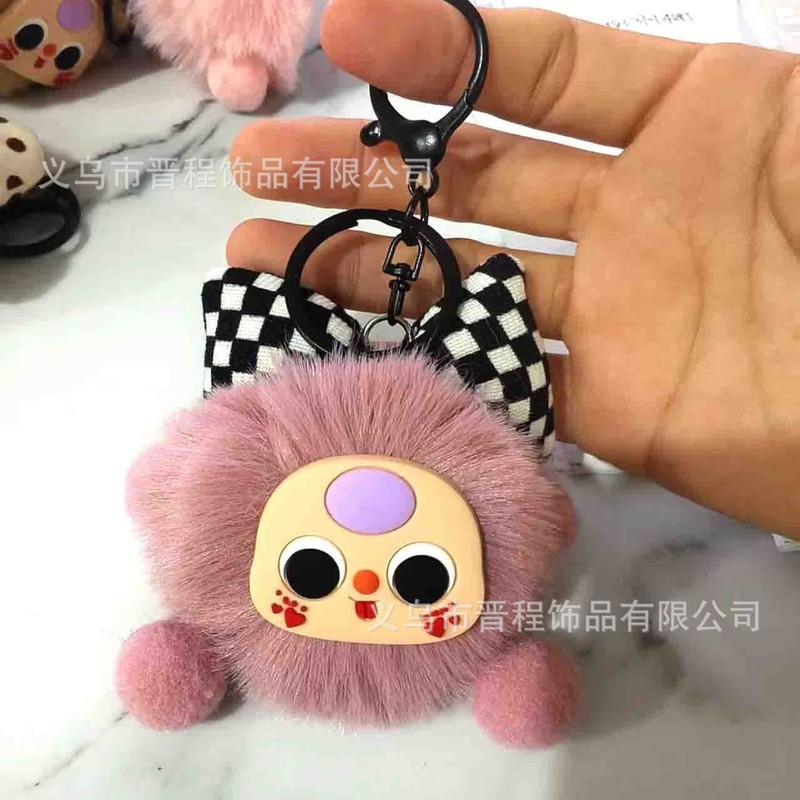 爆款可爱极限拉扯公仔毛绒钥匙扣挂饰卡通呆萌玩偶书包小挂件批发|undefined