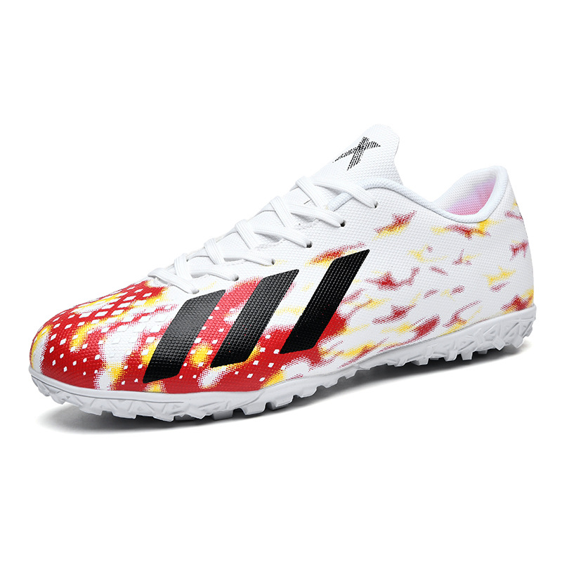 Binbinniao zapatos de fútbol transfronterizos para hombres y mujeres uñas largas rotas para jóvenes antideslizantes resistentes al desgaste de Alta Parte superior baja zapatos de entrenamiento de fútbol