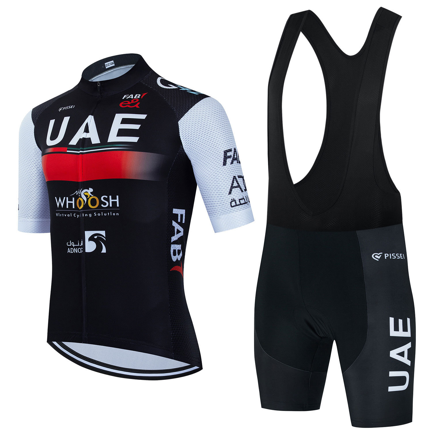 Foreign trade new bicycle sweatshirt team UAE men's cycling clothing mountain road bike suit