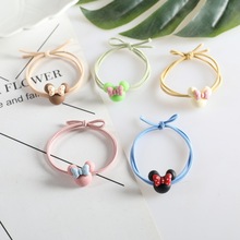 网红发绳ins蝴蝶结发圈扎头发橡皮筋头绳2元店发饰店义乌批发货源