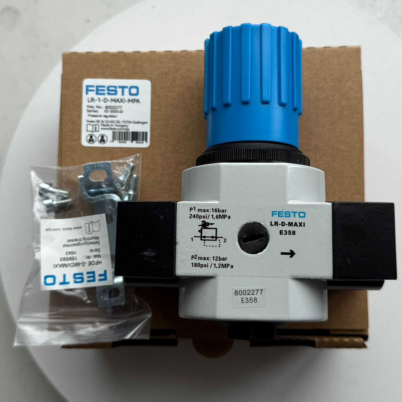 8002370  LR-1/2-D-MAXI-MPA德国FESTO费斯托全新原装减压阀现货