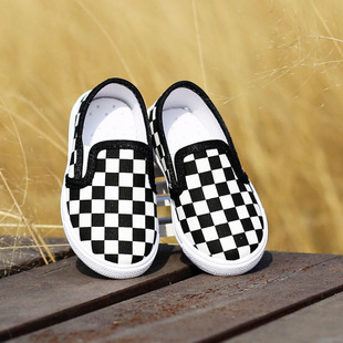 Children's Canvas Shoes Spring and Autumn Women's Shoes Soft Sole Baby Shoes Boys Board Shoes Casual Shoes Kindergarten Sneakers New Style