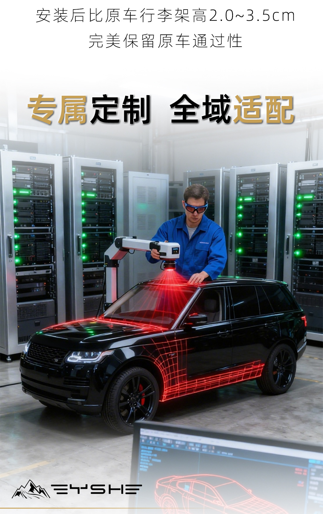 Suitable for Fangchengbao 8 Roof Rack Modification Expansion Platform Luggage Rack Crossbar Canopy Side Ladder Backpack