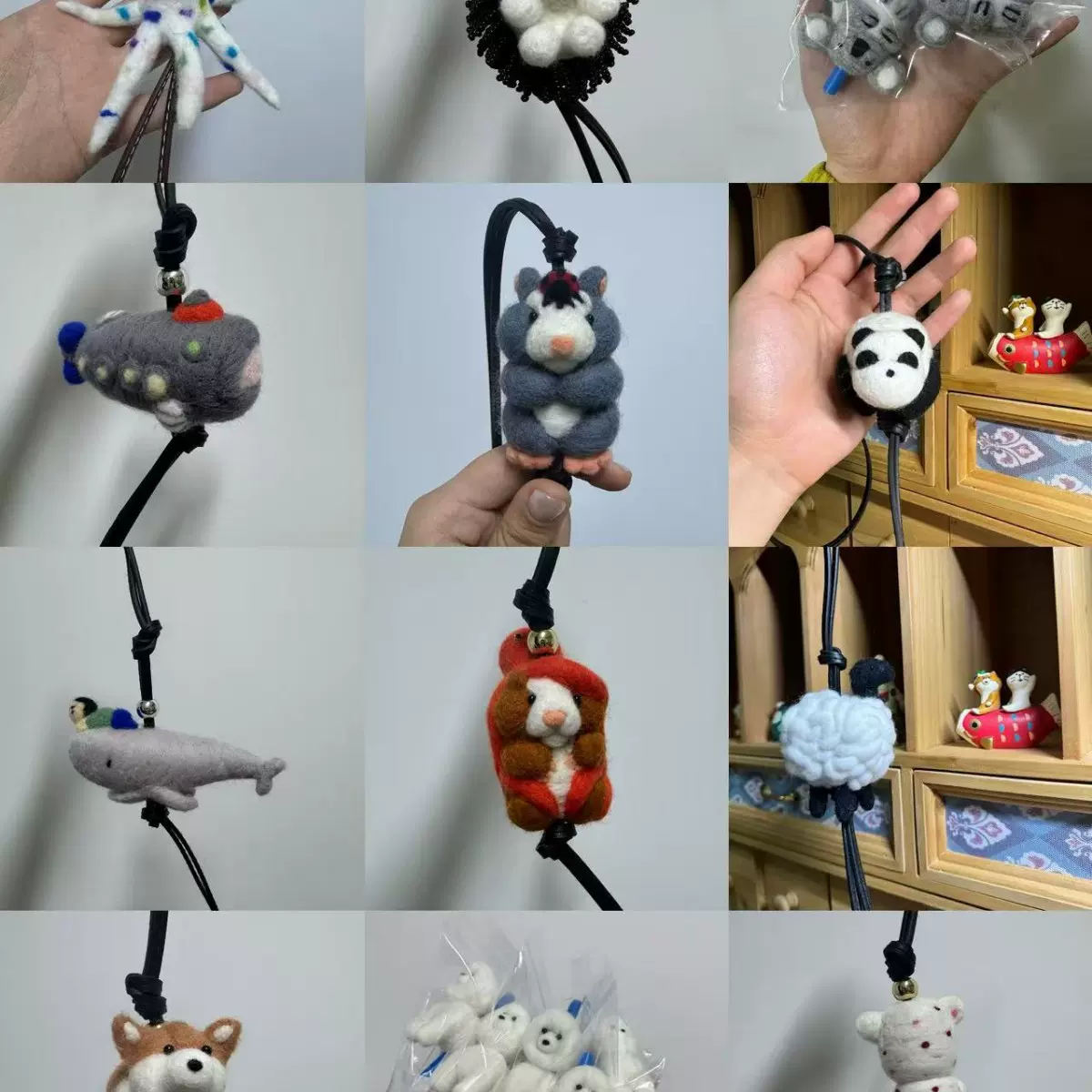 纯手工制作玩偶玩具打样产品来图文创戳戳乐纯羊毛材料包补差价