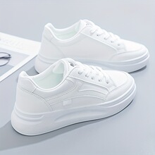 T 72756 Ins-style thick-soled white sneakers ins �����С��
