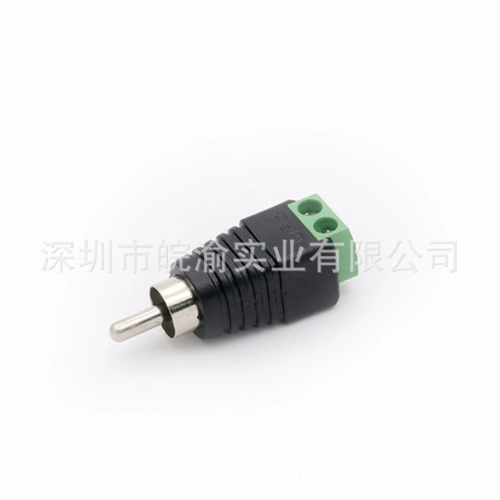 Стерео CCTV Phono RCA разъем мужской к AV-коннектору
