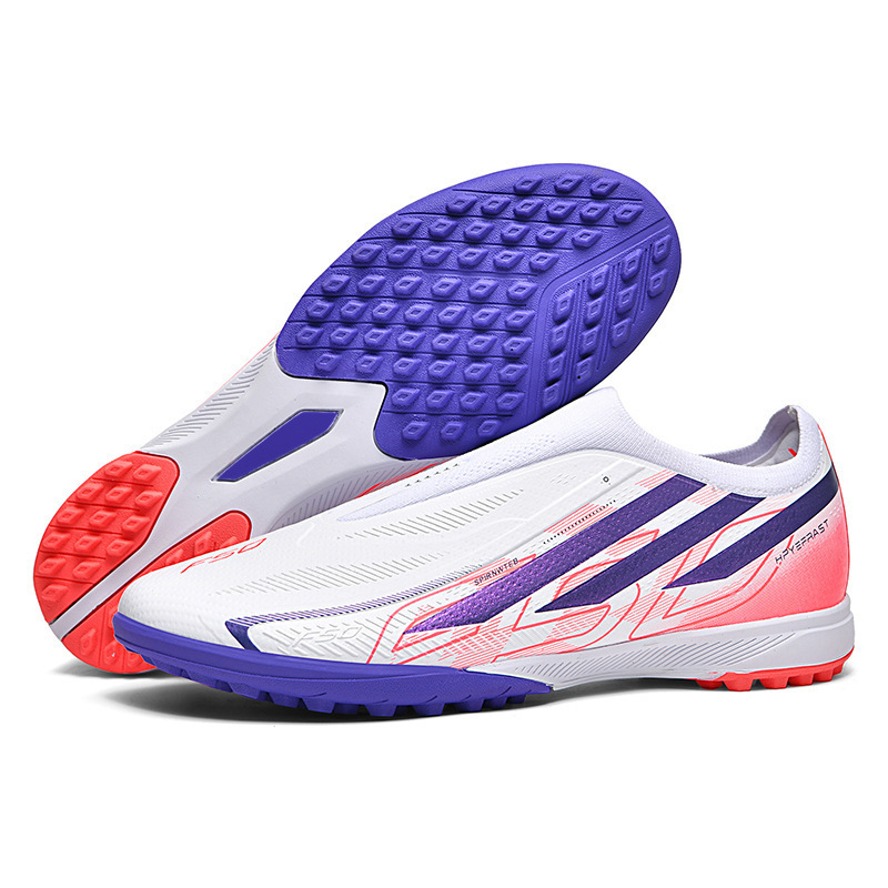 Zapatos de Fútbol de Corte Bajo con Tejido de TPU Transpirable para Césped Artificial y Natural