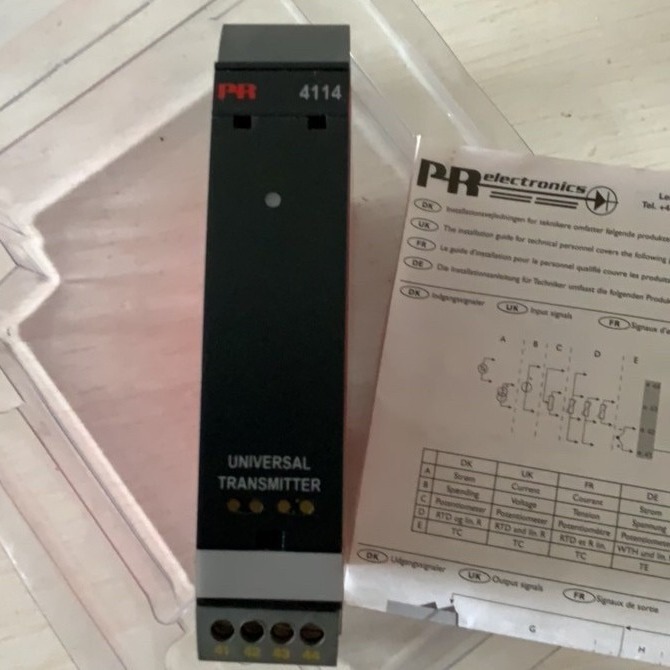 Peller PR temperature conversion module with isolation PR 4114 universal temperature transmitter new bargaining