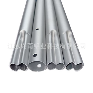 铝合金伸缩杆家用泳池清洁铝杆6061材质铝型材圆管挤压成型铝材厂