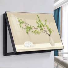 新中式画电表箱装饰画遮丑挂画电闸总开关配电箱壁画清明上河图