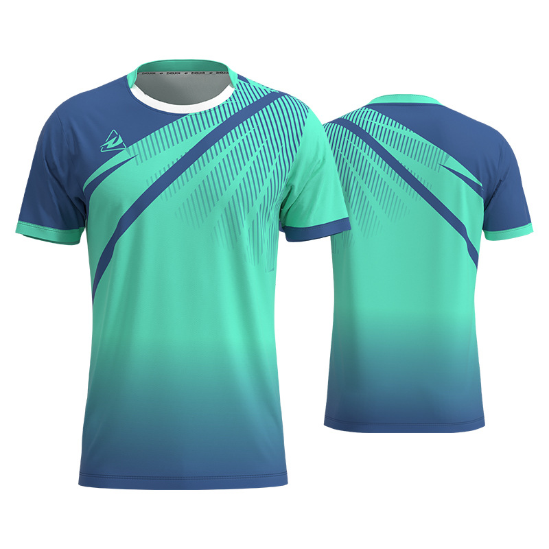 Badminton clothing men's quick-drying short-sleeved youth competition team clothing table tennis clothing tennis clothing badminton clothing customization