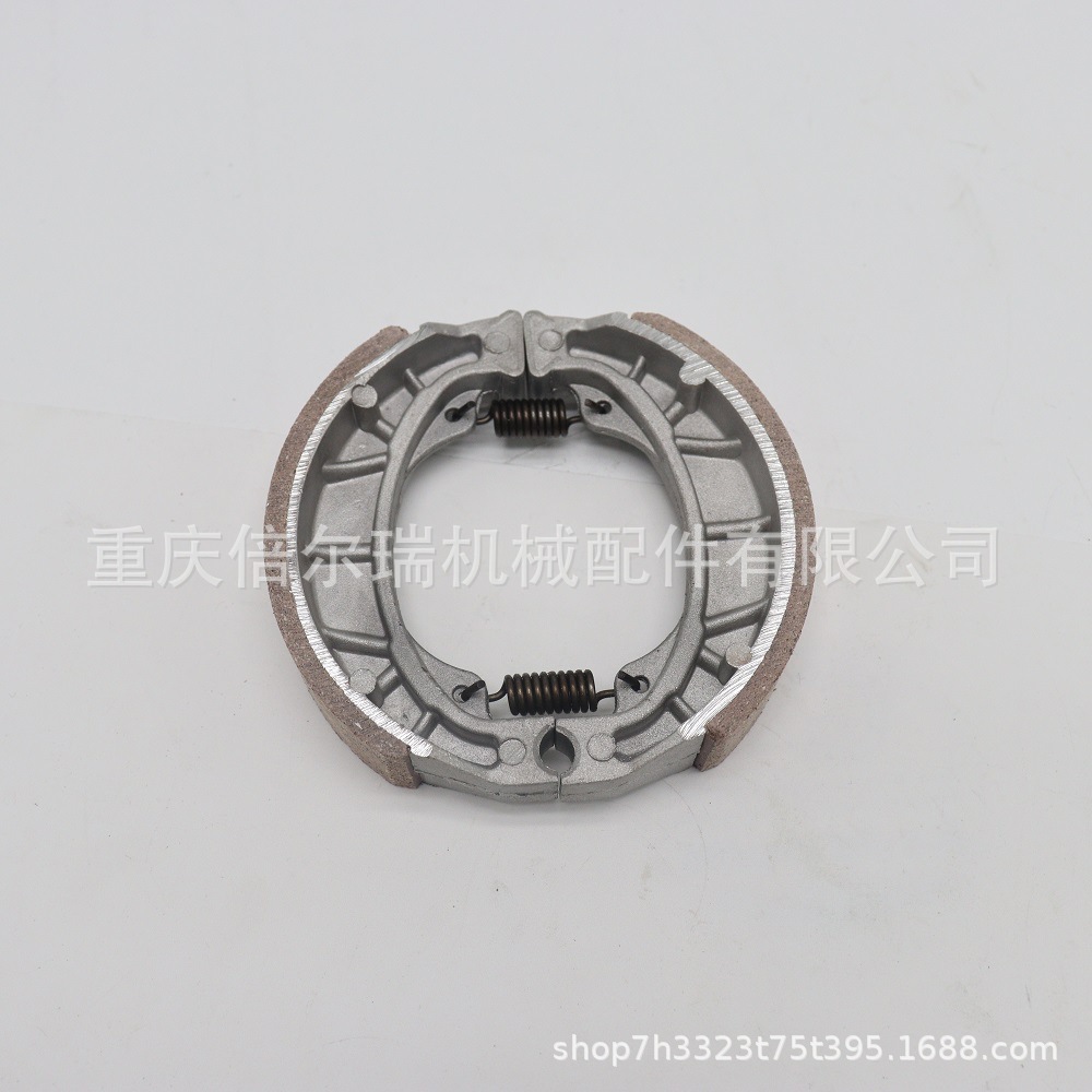 CG125 alta calidad motocicleta freno zapata freno de goma de freno placa de freno de goma resistente al desgaste durable