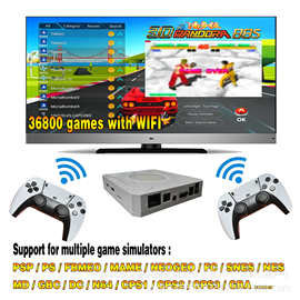 跨境新品PSP游戏盒WIFI电视游戏机无线双手柄怀旧复古家庭街机