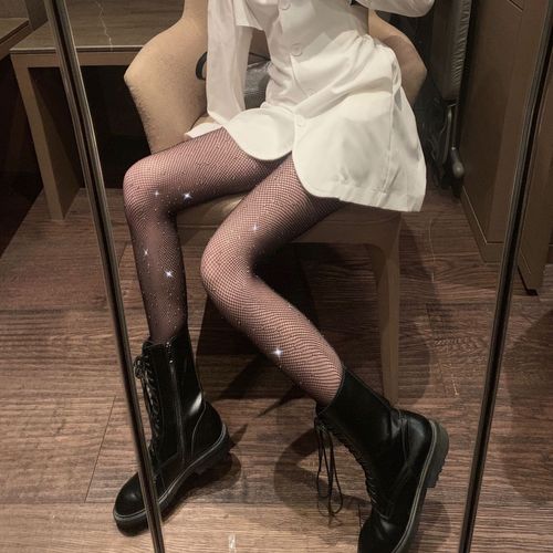 Small net embroidered stockings, European and American new large size sexy body-shaping stockings for women, wholesale manufacturer