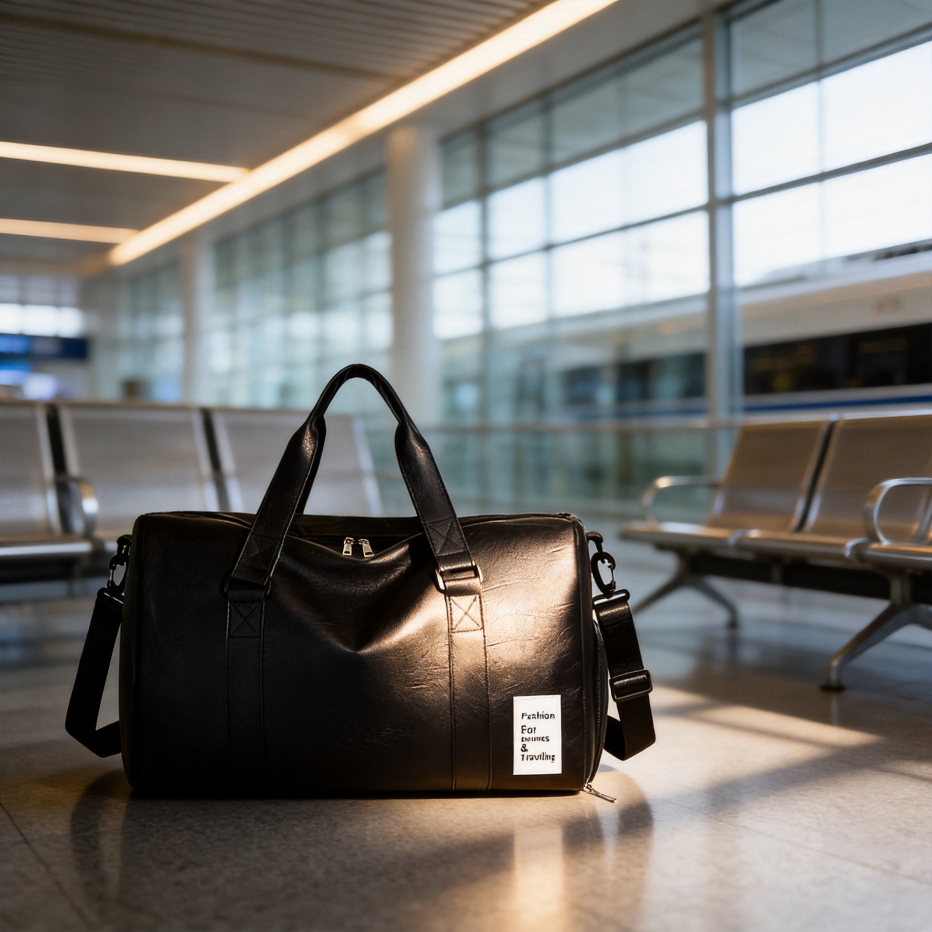 Cross-Border New Men's Large-Capacity Fitness Bag Short-Distance Business Trip Portable Travel Bag Waterproof Luggage Bag Manufacturer Wholesale