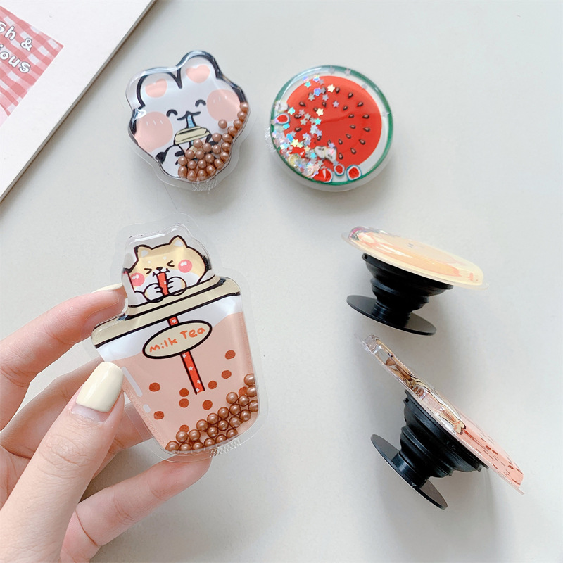 20g Weight Mobile Phone Universal Applicable Brands Airbag Bracket Classification tpu, Quicksand Material Rabbit, Cartoon, Bear Pattern Cartoon Style, Cute Style Rabbit Cartoon Bear Tpu Quicksand Cartoon Style Cute Mobile Phone Universal Airbag Bracket 7