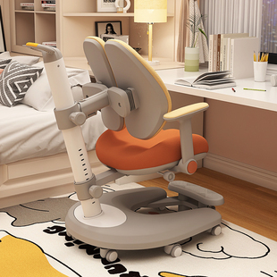 New Children's Learning Chair, Adjustable Lifting and Correction of Sitting Posture, Writing Stool for Primary and Secondary School Students, Automatic Back-Chasing Chair