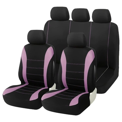 Universal seat cover, Cross-Border Hot-Selling Model, Popular in - pink-9-piece-set-universal