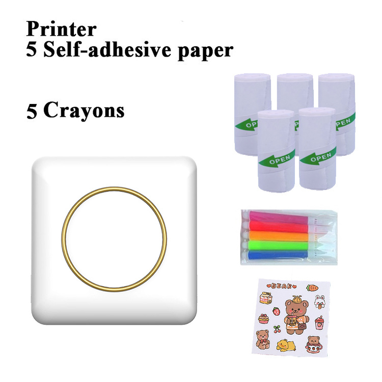 Nueva C20 mini pregunta incorrecta impresión térmica etiqueta adhesiva de mano hogar foto impresora bolsillo pequeño