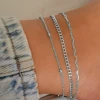 Three silver