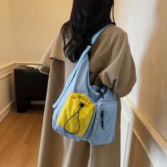托特斜挎包女大容量包包通勤背包休闲单肩包出门女大学生上课包包