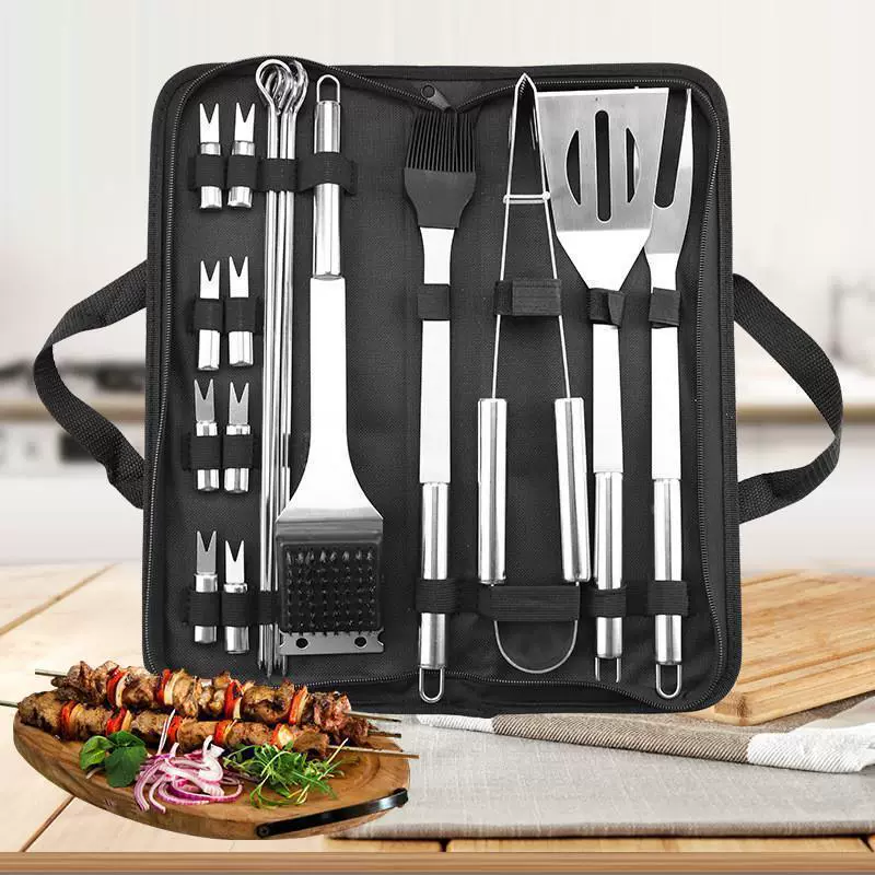 Оксфордская сумка, набор из 21 предмета, тостер, комбинированный инструмент для барбекю, барбекю
