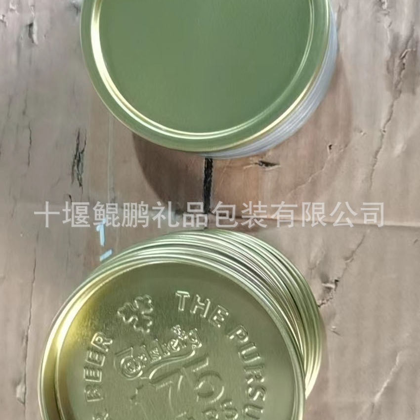 湖北纸筒配套金属盖子茶叶纸筒红酒纸筒铁盖易拉盖啤酒盖纸筒盖