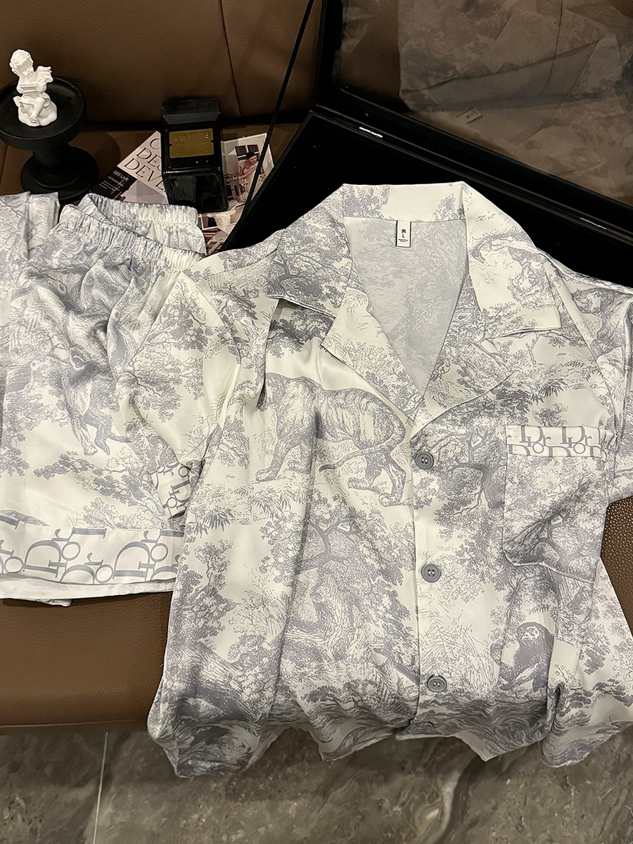 정글 쓰리피스 슈트—남성